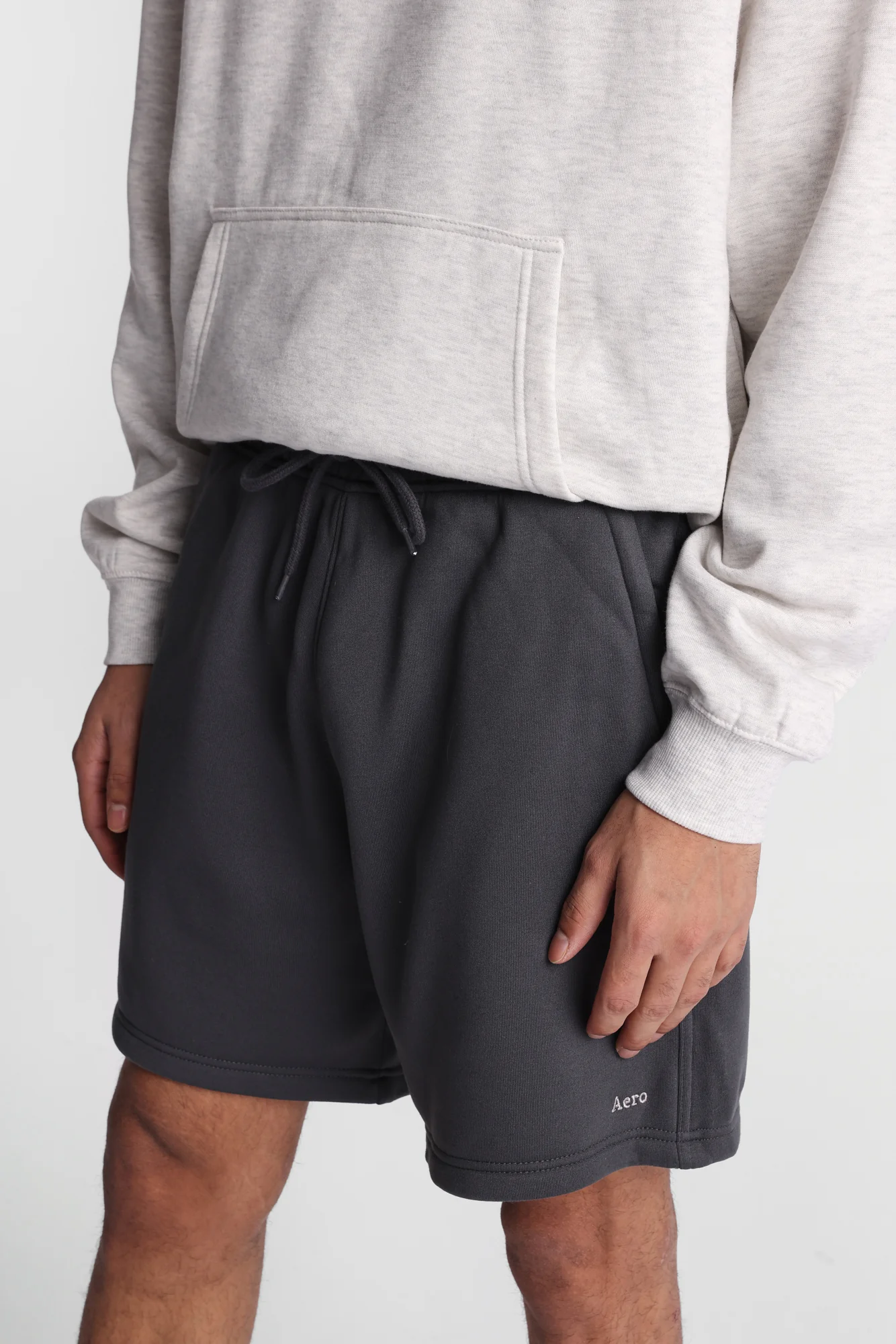 AERO Embroidered Fleece Shorts - Image 11