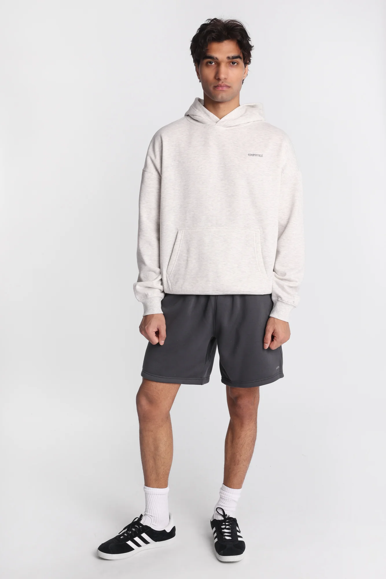 AERO Embroidered Fleece Shorts - Image 13
