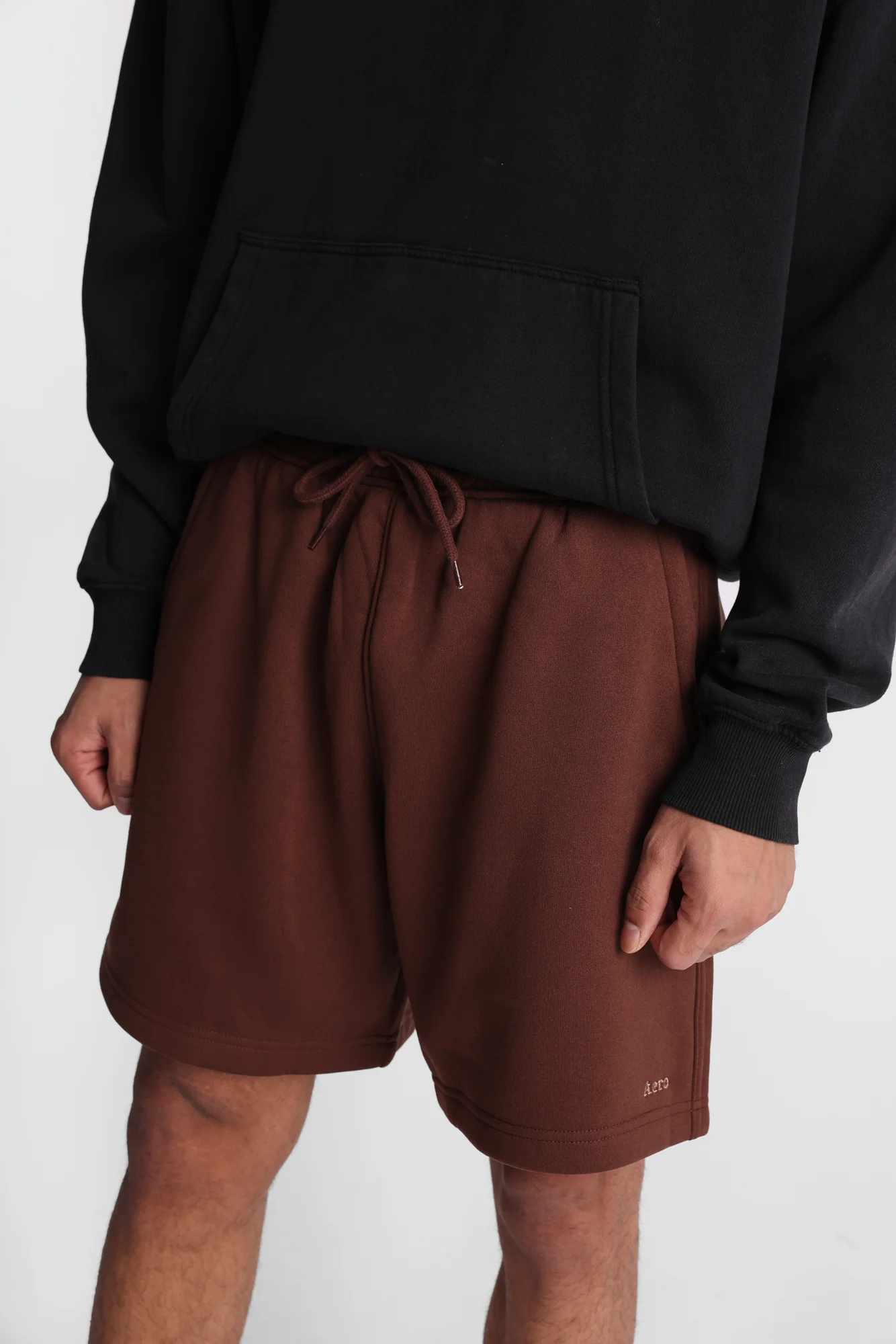 AERO Embroidered Fleece Shorts - Image 15