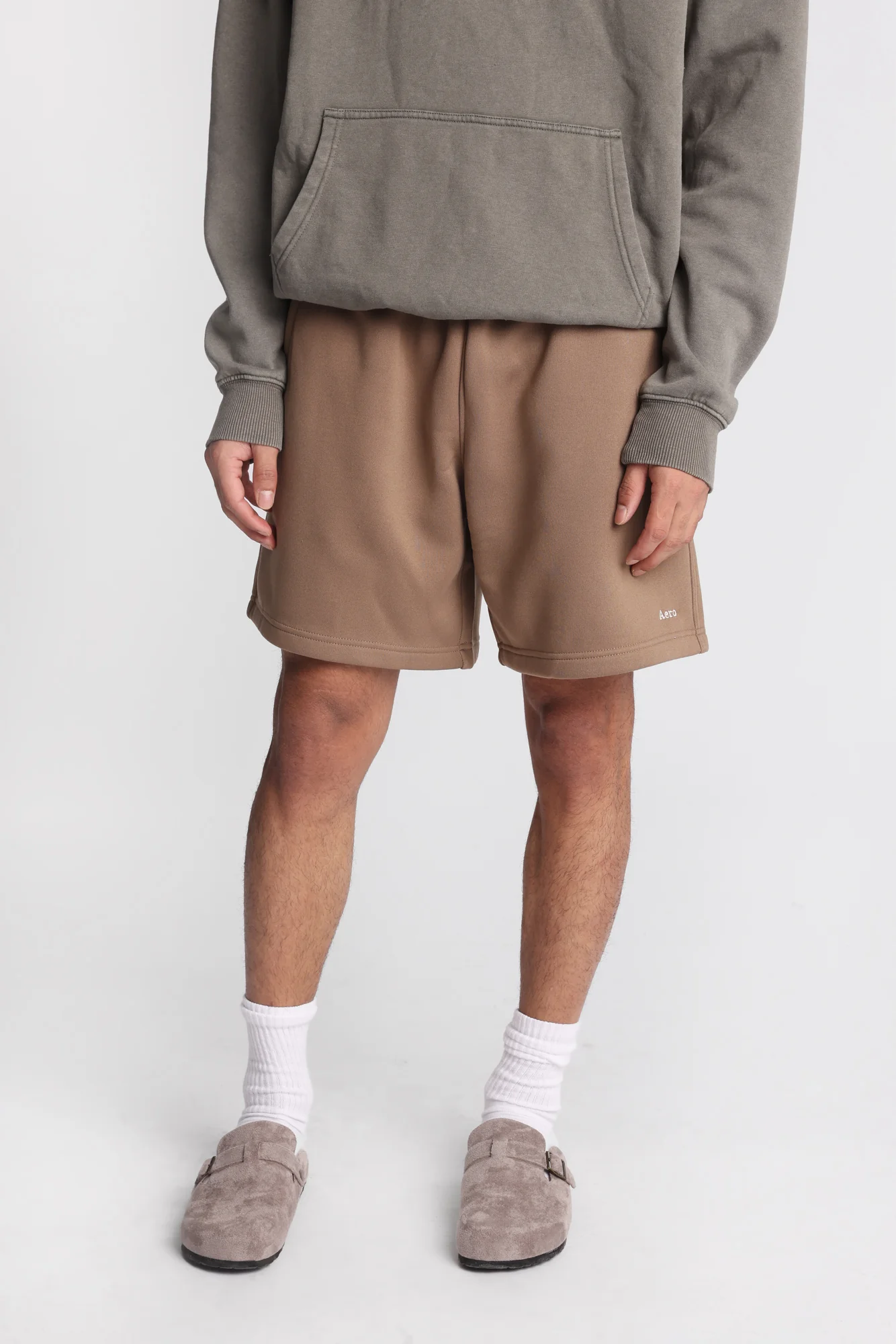 AERO Embroidered Fleece Shorts - Image 18