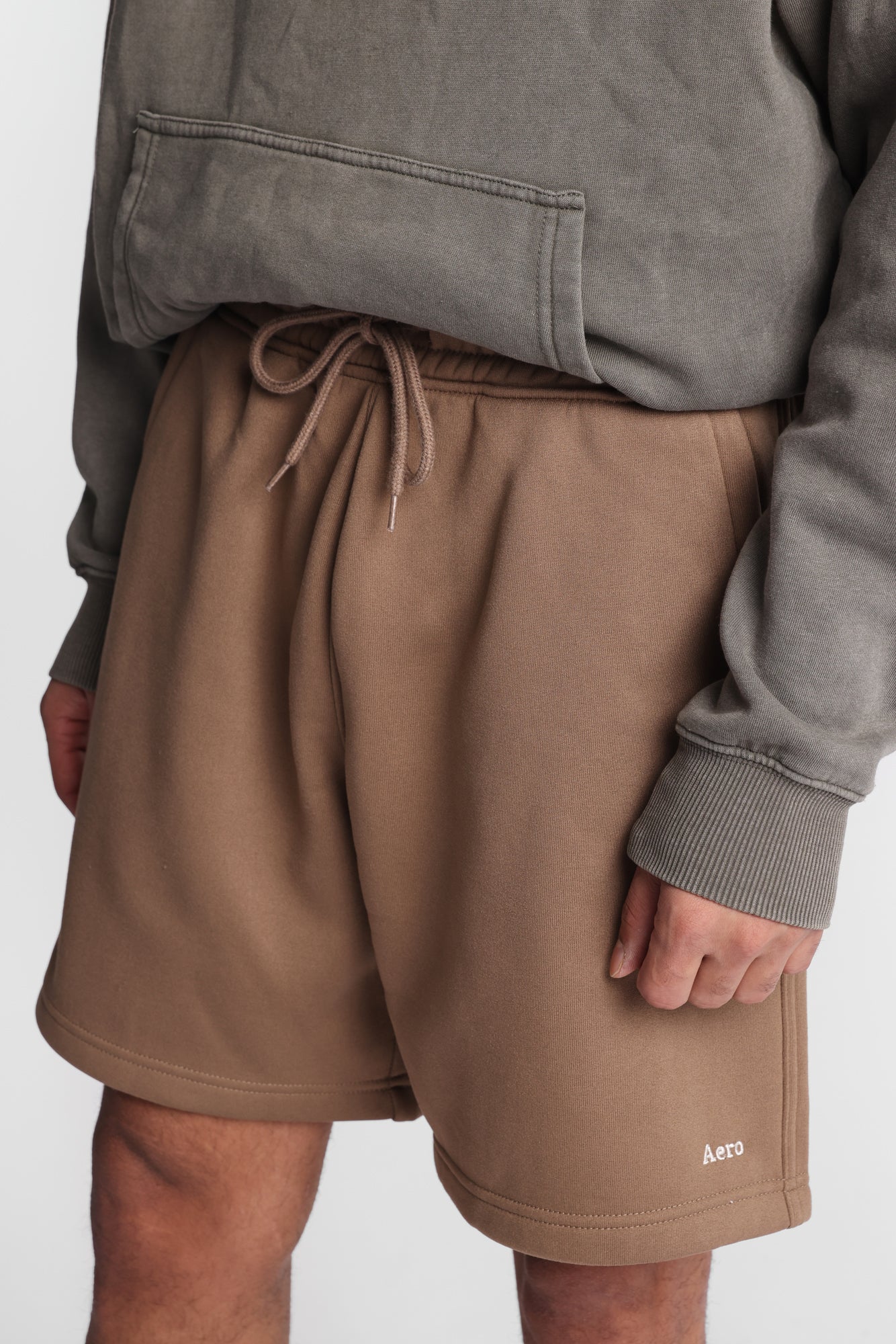 AERO Embroidered Fleece Shorts - Image 19
