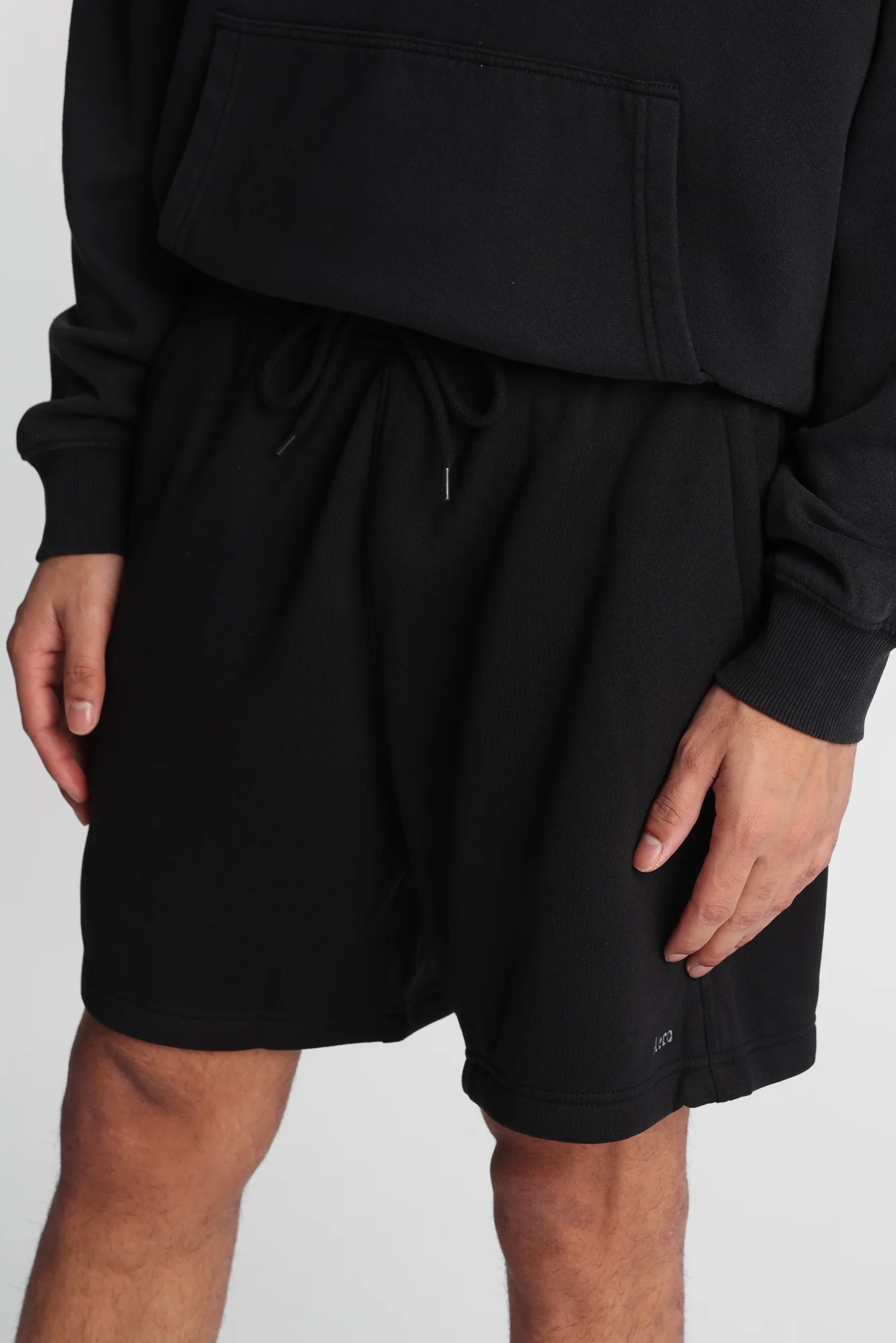 AERO Embroidered Fleece Shorts - Image 3