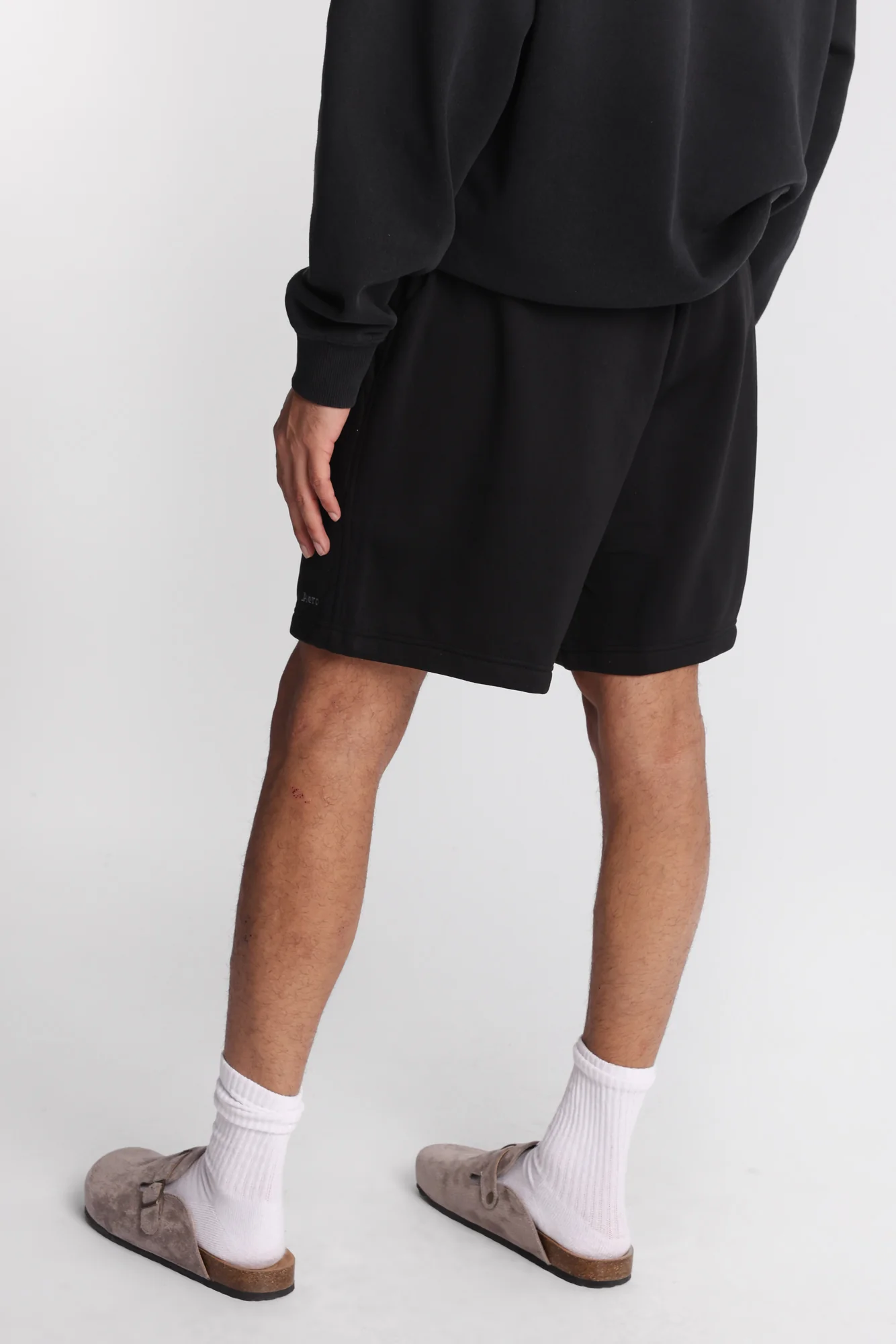 AERO Embroidered Fleece Shorts - Image 4