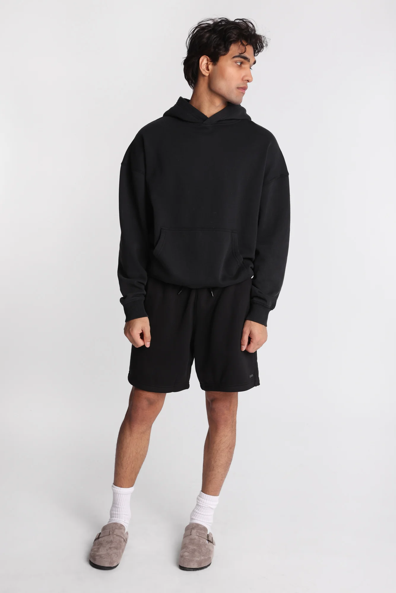 AERO Embroidered Fleece Shorts - Image 5