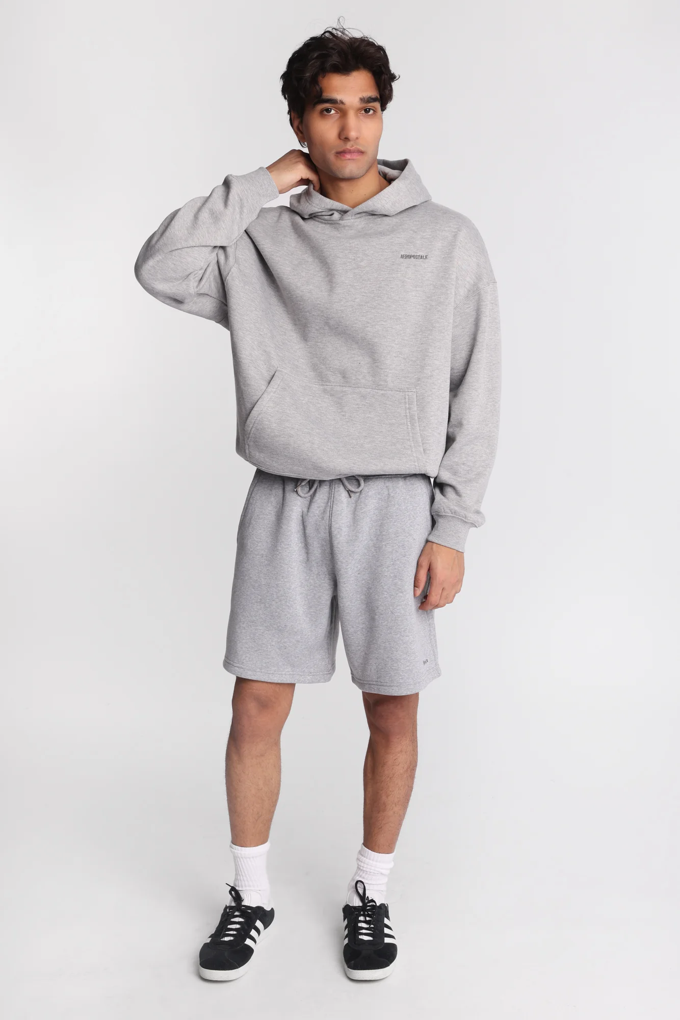 AERO Embroidered Fleece Shorts - Image 9