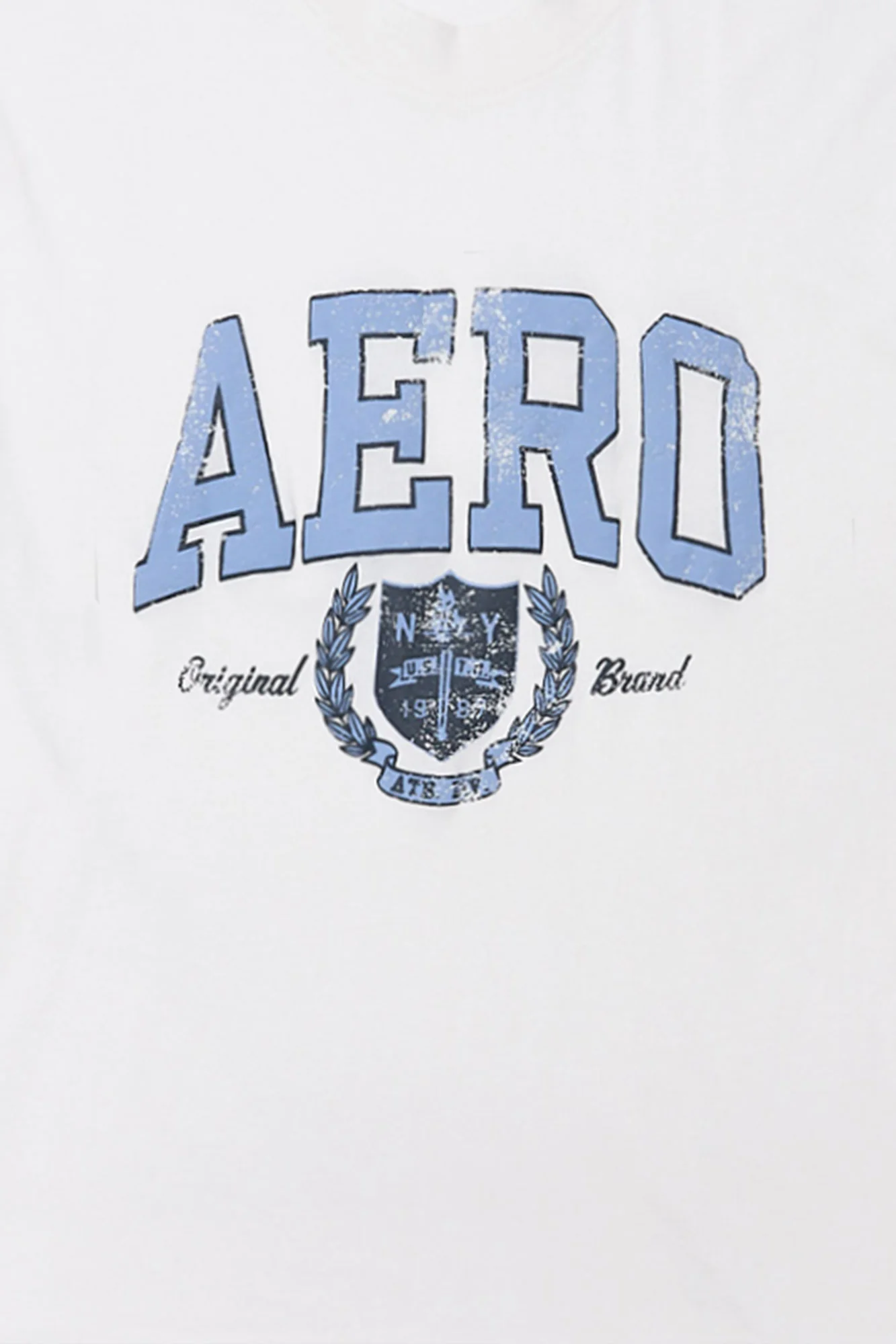AERO Distressed Graphic Tee - Image 4