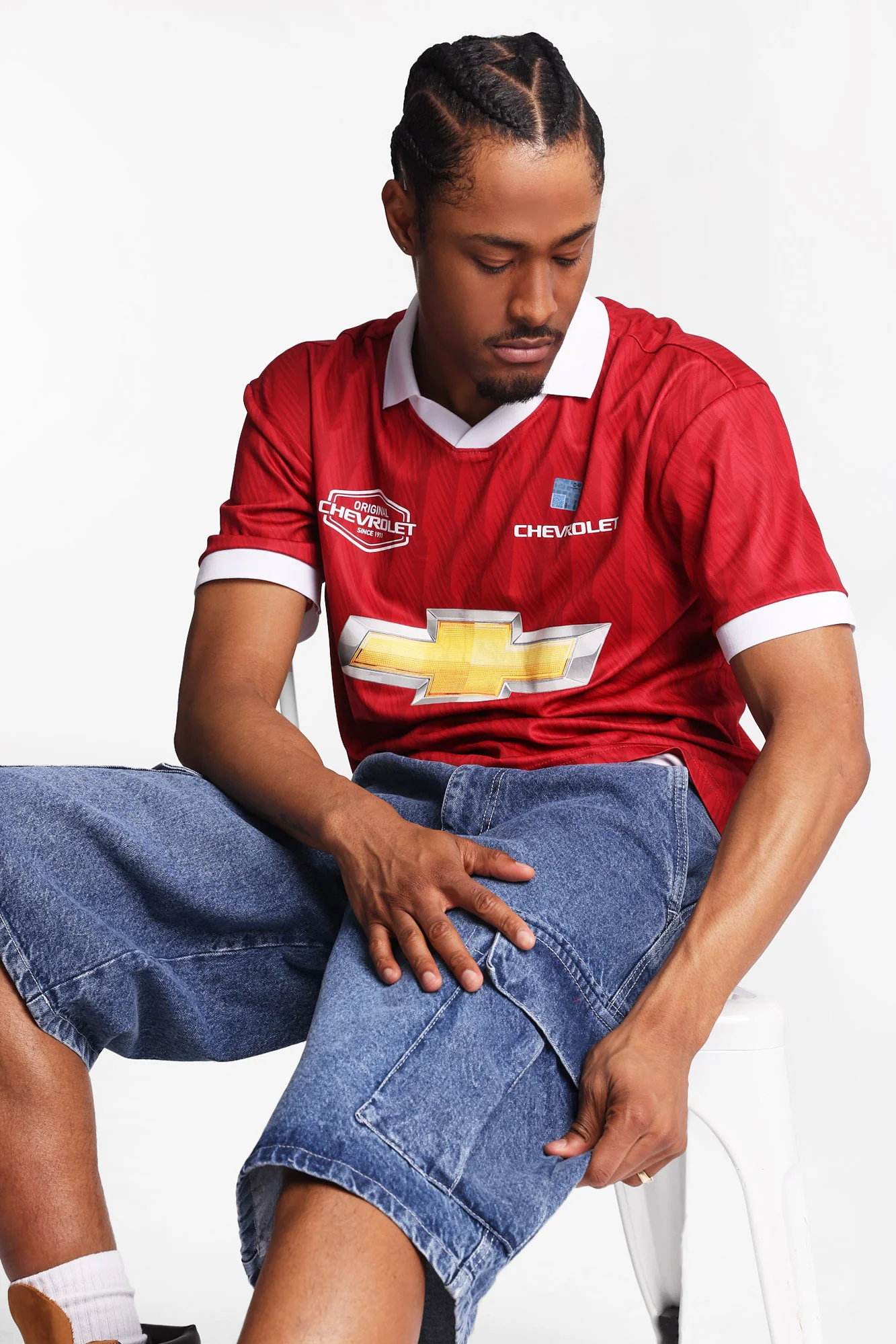 Original Chevrolet Graphic Oversized Soccer Jersey - Image 3