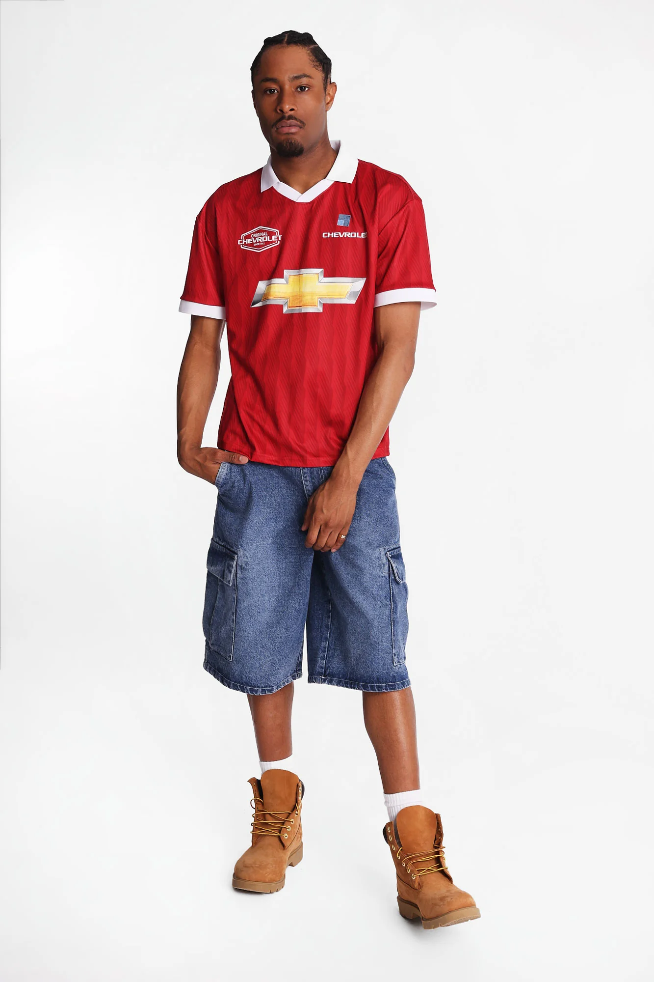 Original Chevrolet Graphic Oversized Soccer Jersey - Image 4