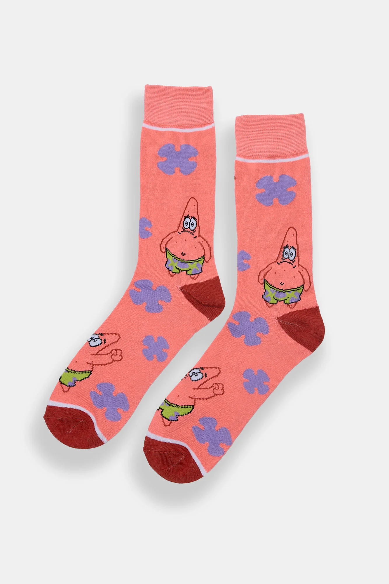 Patrick Printed Jacquard Crew Socks