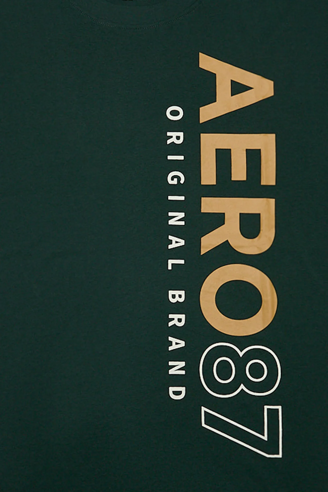 AERO 87 Original Brand Vertical Graphic Tee - Image 4
