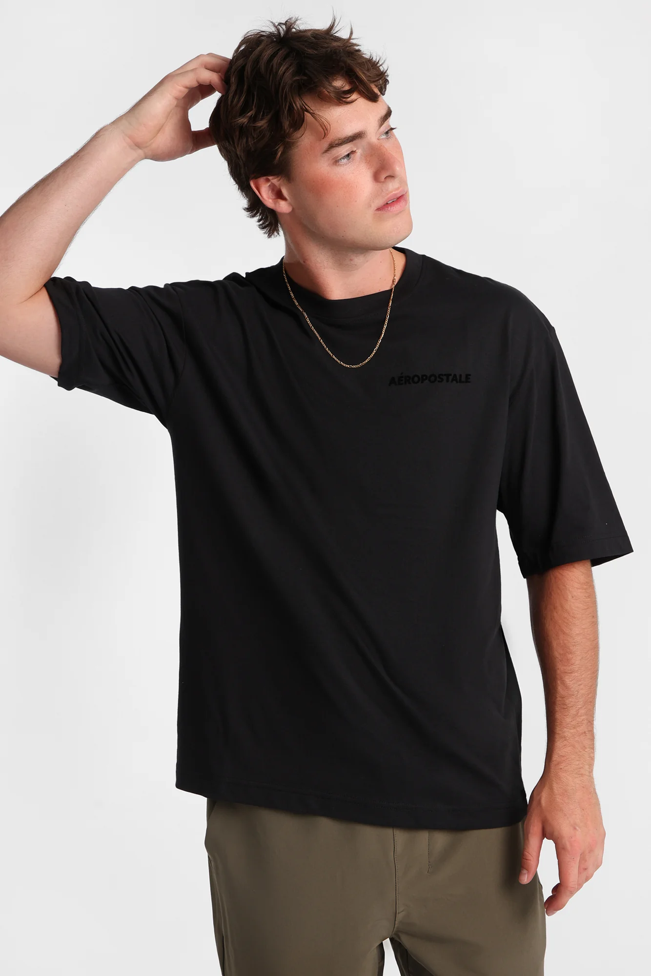 Aéropostale Flocked Graphic Tee - Image 2