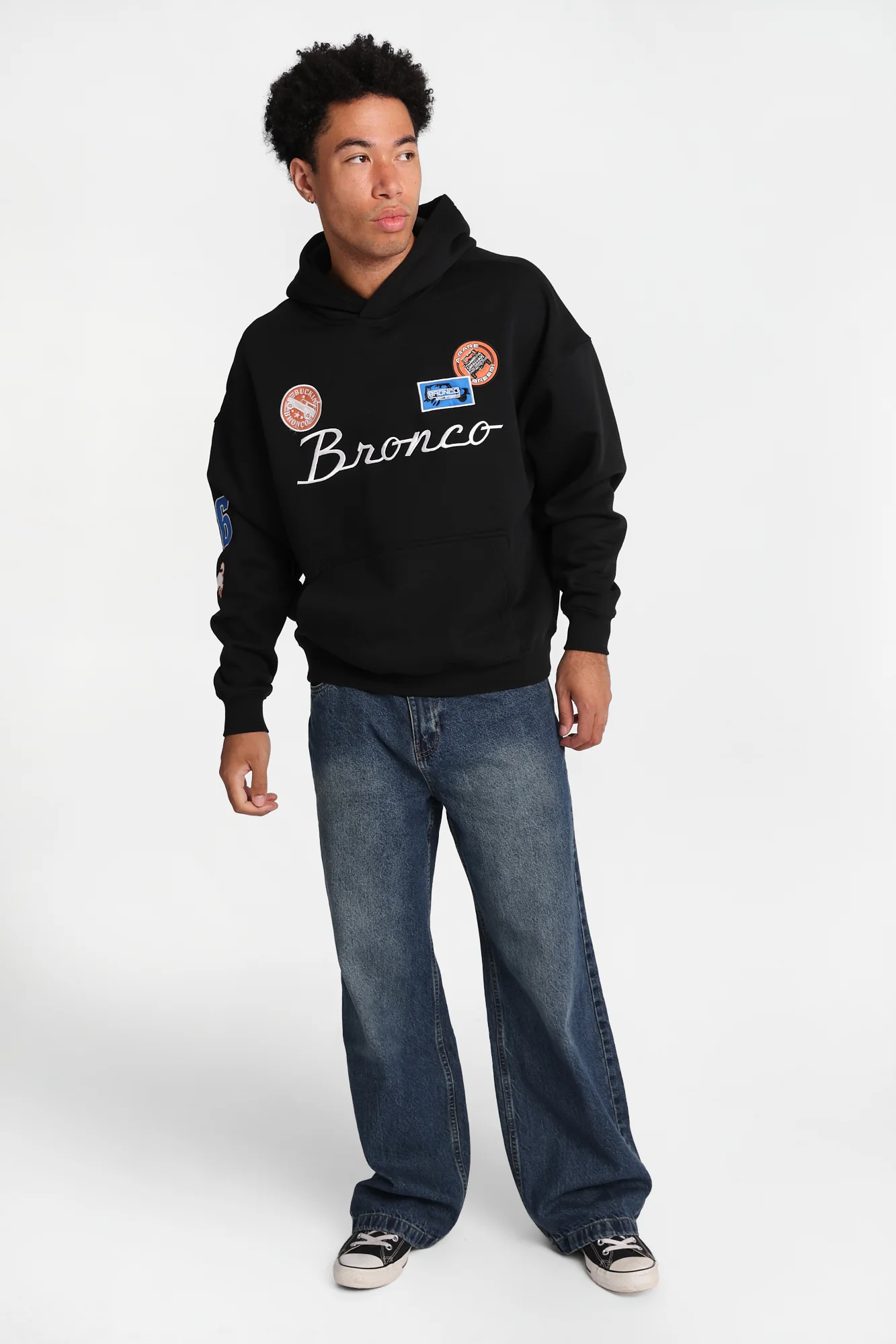 Ford Bronco Embroidered Graphic Hoodie - Image 5