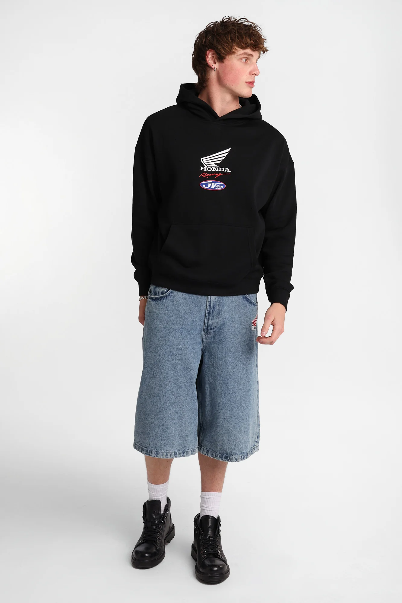 Honda Racing Graphic Hoodie - Image 4