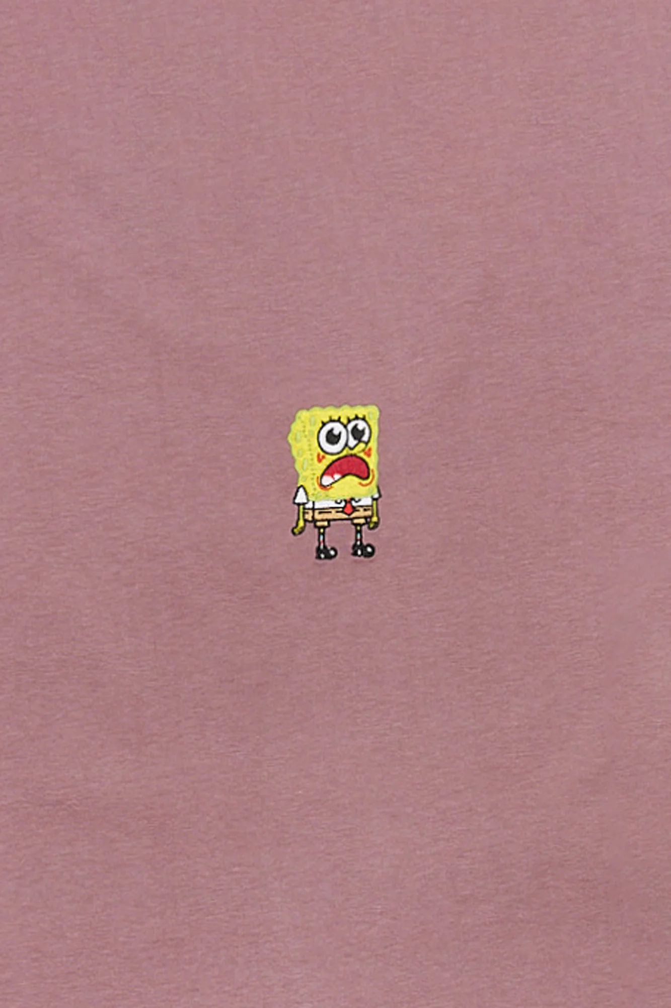 SpongeBob Embroidered Graphic Oversized Tee - Image 2