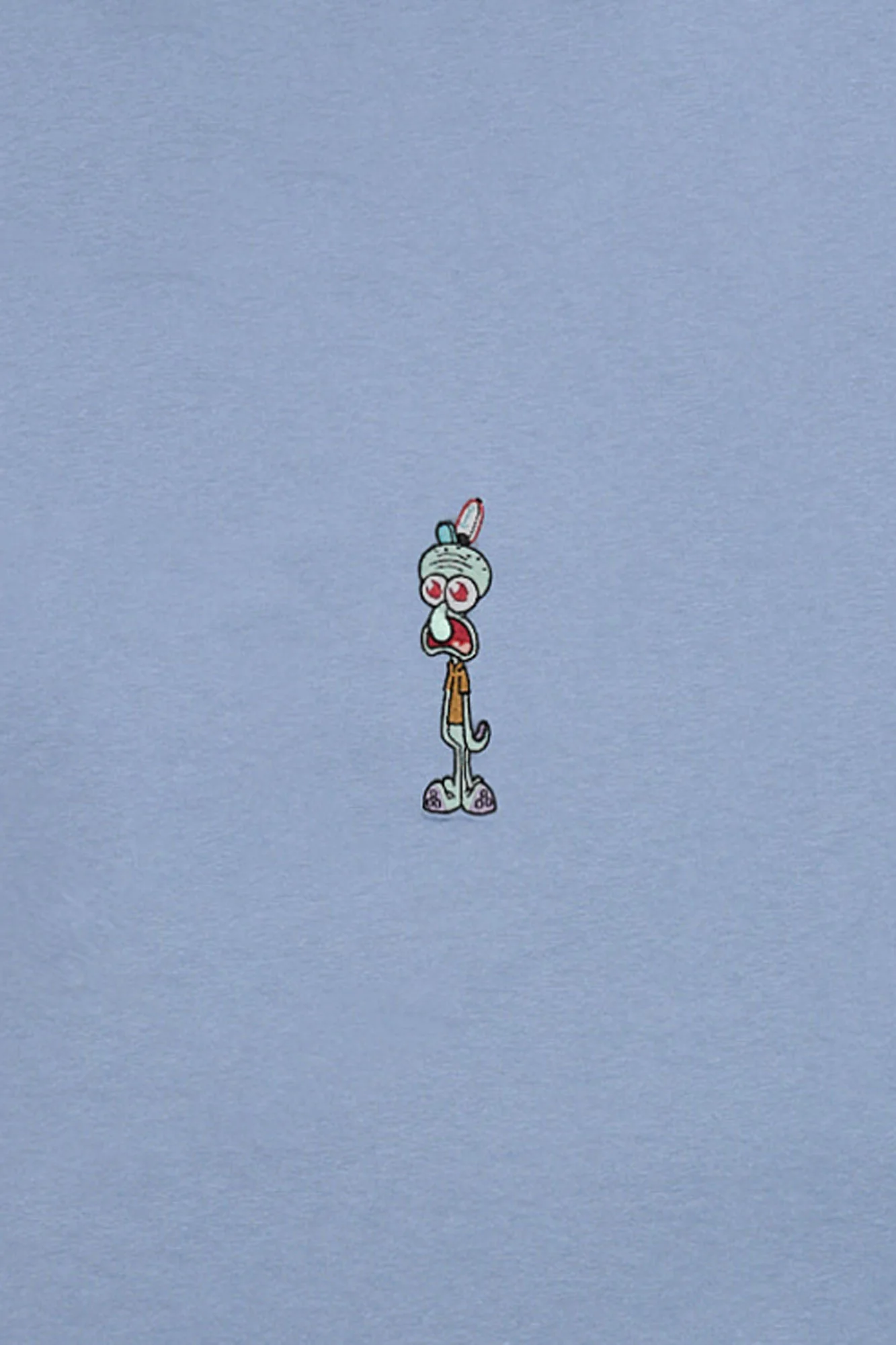 Squidward Embroidered Graphic Oversized Tee - Image 2
