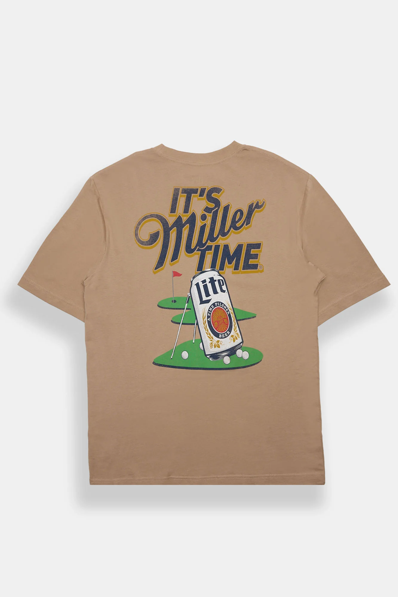 It's Miller Time Graphic Oversized Tee