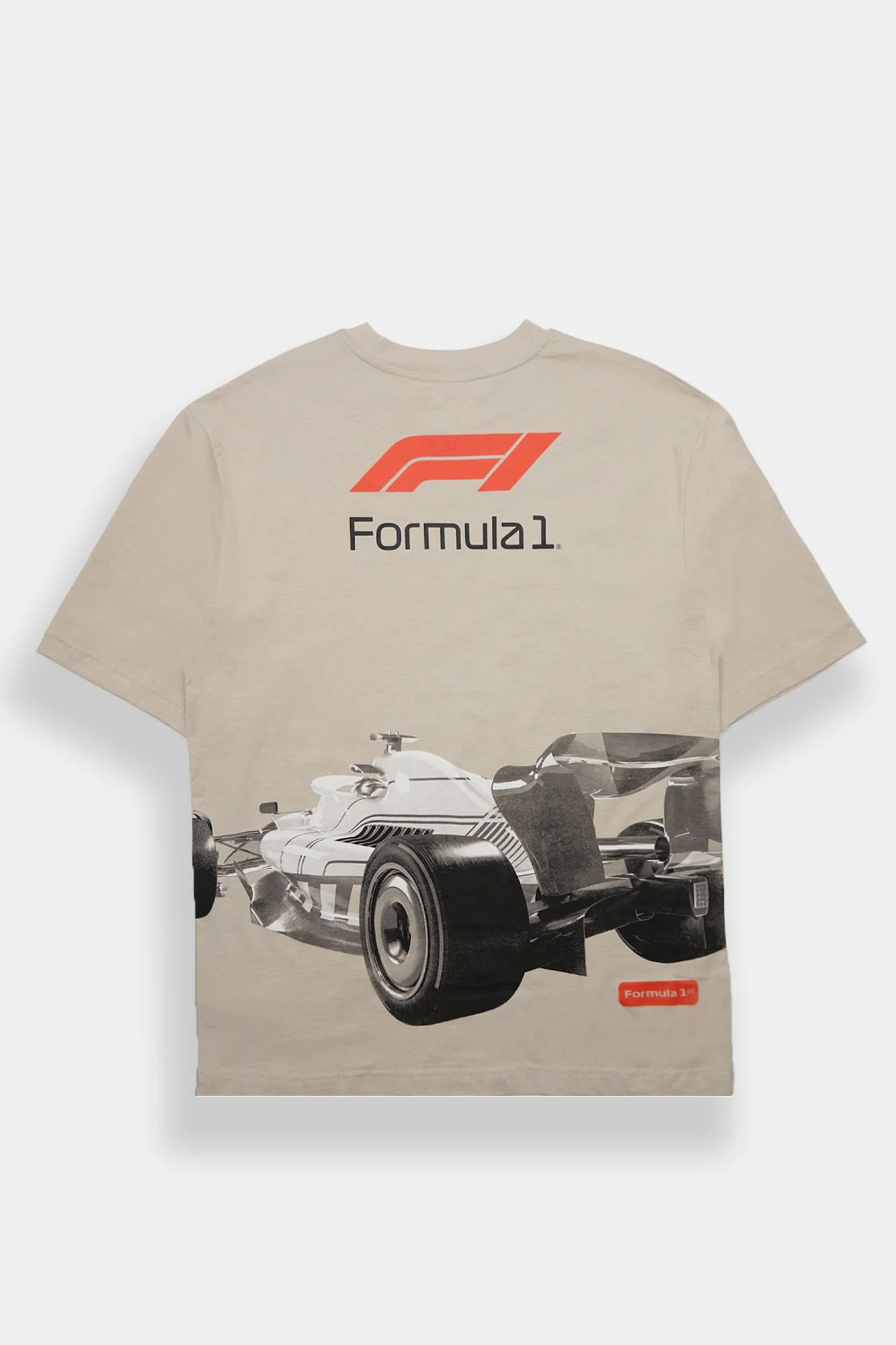 Formula 1 Panel Print Graphic Oversized Tee - Image 2