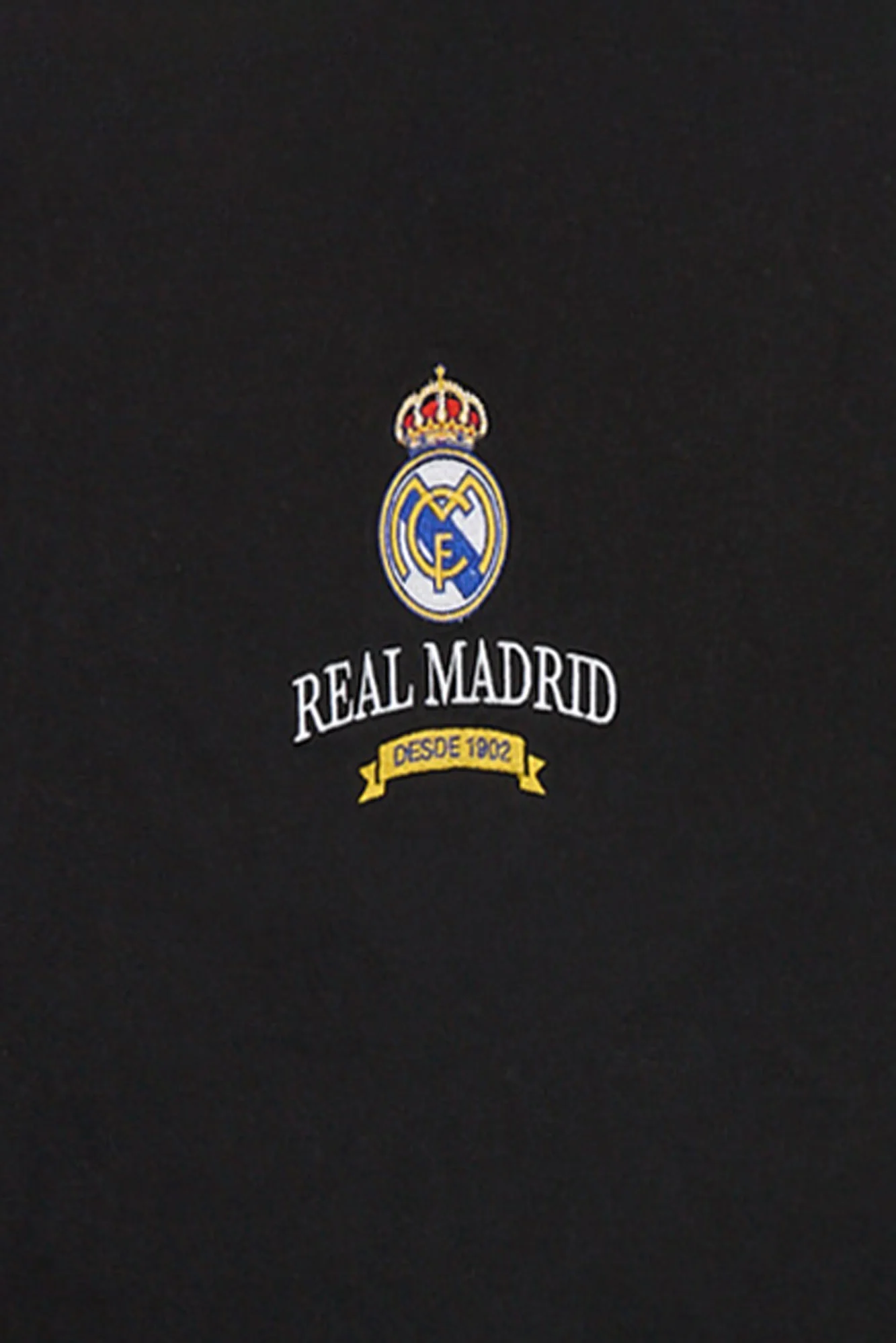 Real Madrid Crest  Graphic Oversized Tee - Image 2