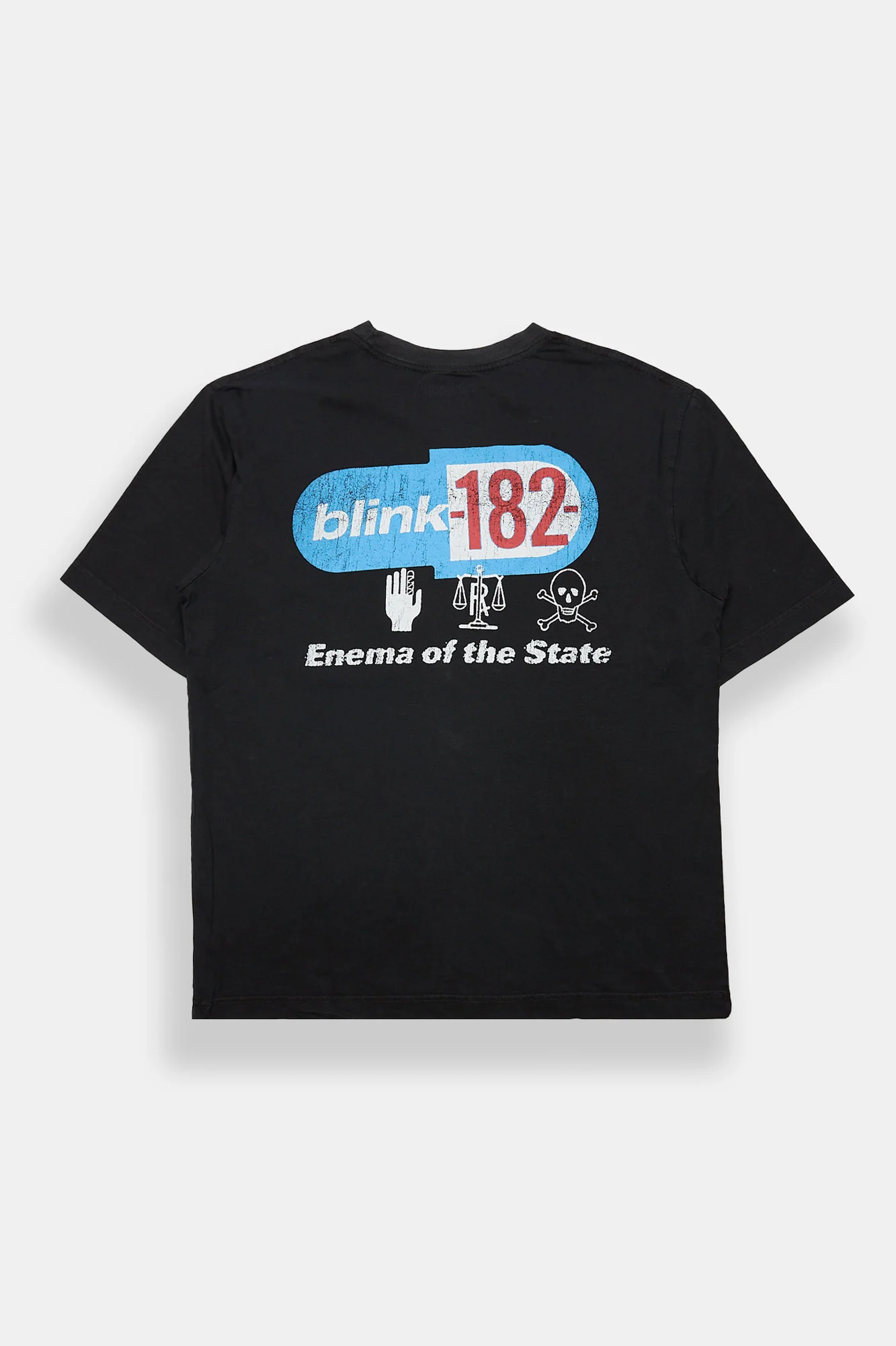 Blink-182 Enema Of The State Graphic Oversized Tee - Image 2