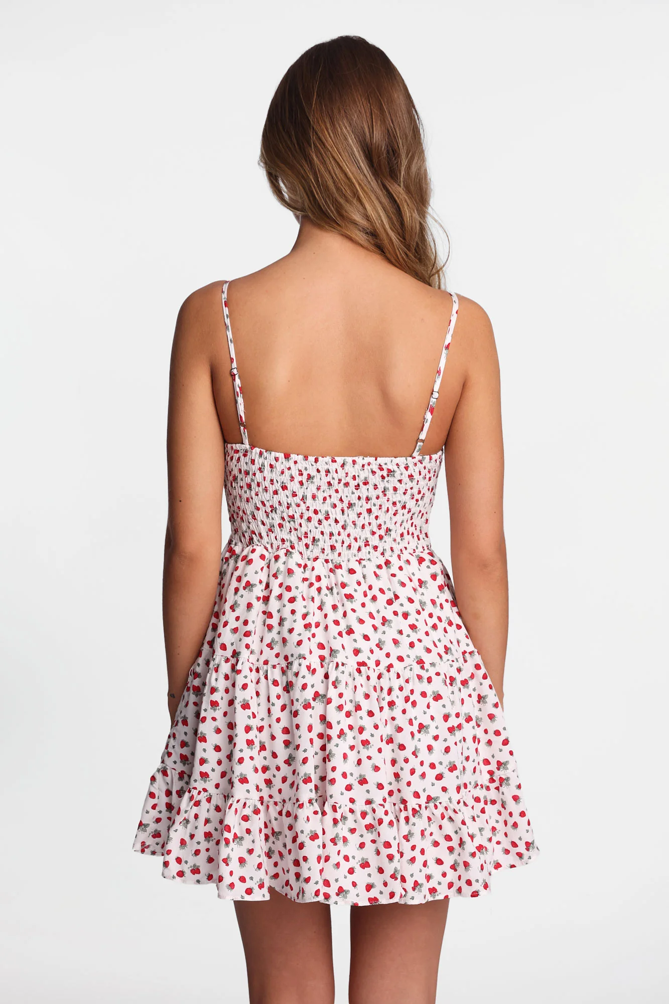 AERO Sweetheart Neckline Babydoll Mini Dress - Image 8