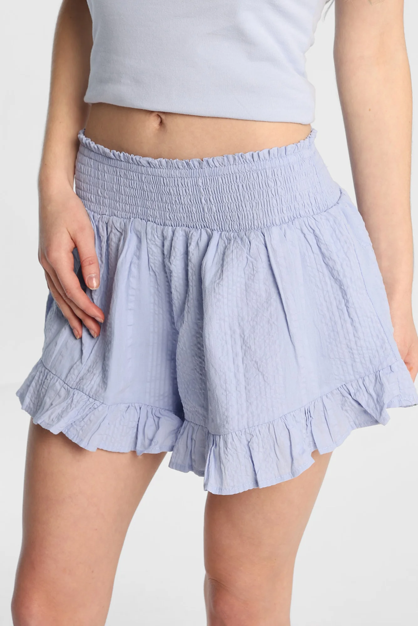 AERO Seersucker Flutter Shorts - Image 2