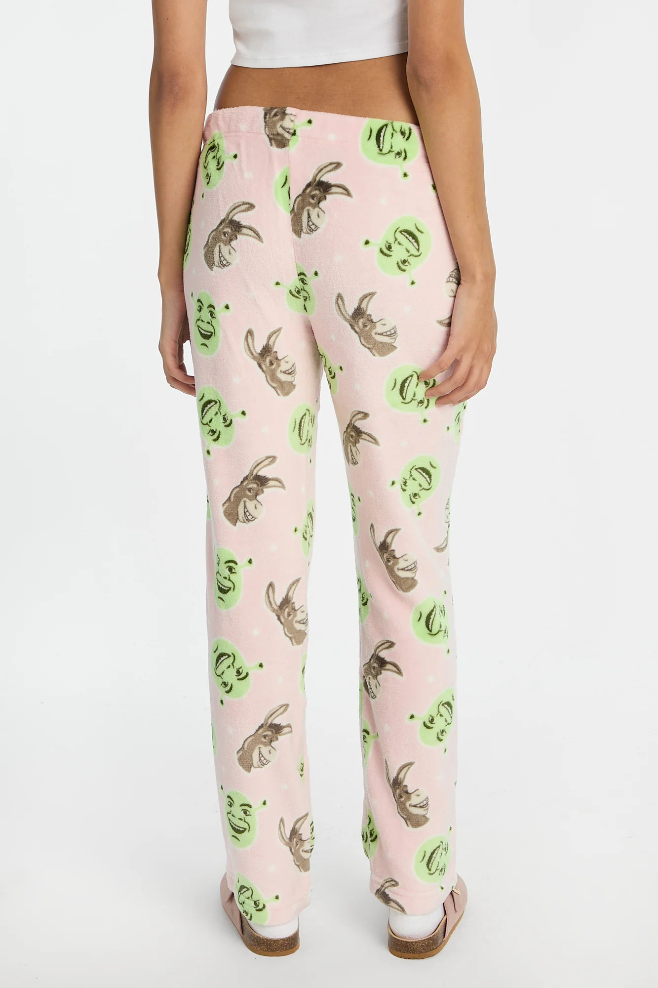 Shrek Plush Pajama Pants - Image 3