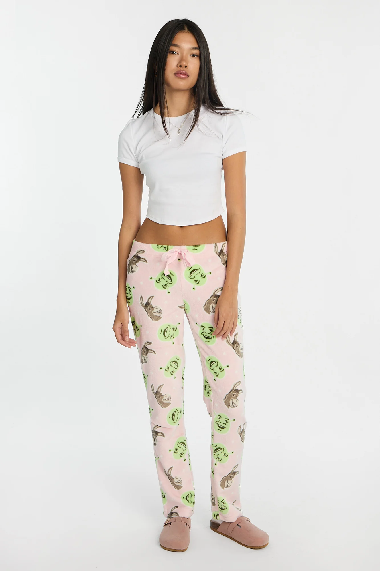 Shrek Plush Pajama Pants - Image 4