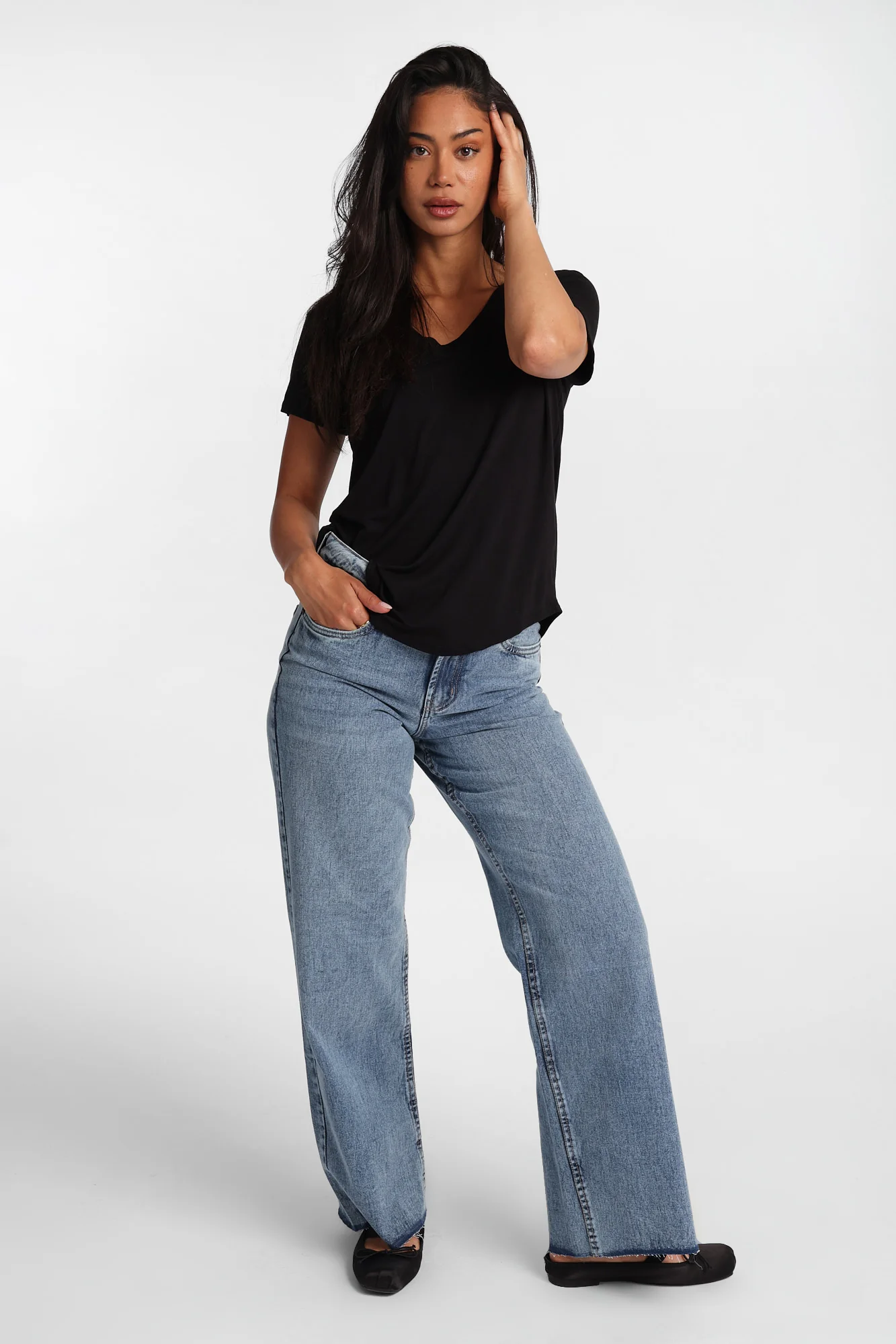 AERO High Rise Baggy Jeans - Image 4