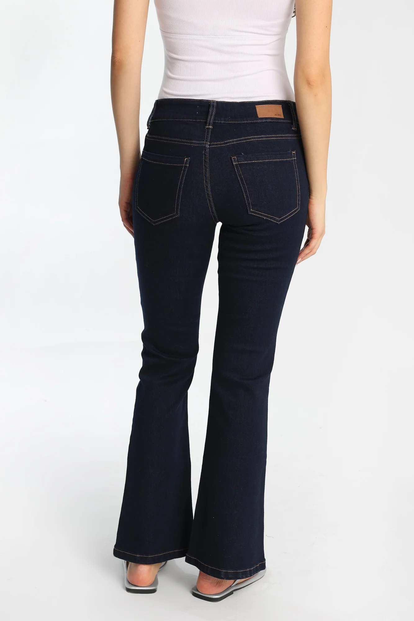 AERO Low Rise Flare Jeans - Image 2