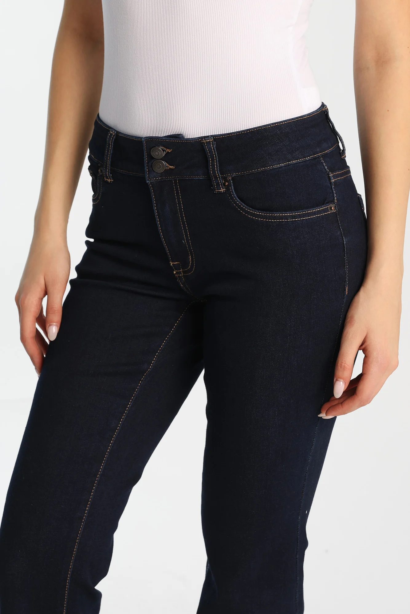 AERO Low Rise Flare Jeans - Image 3
