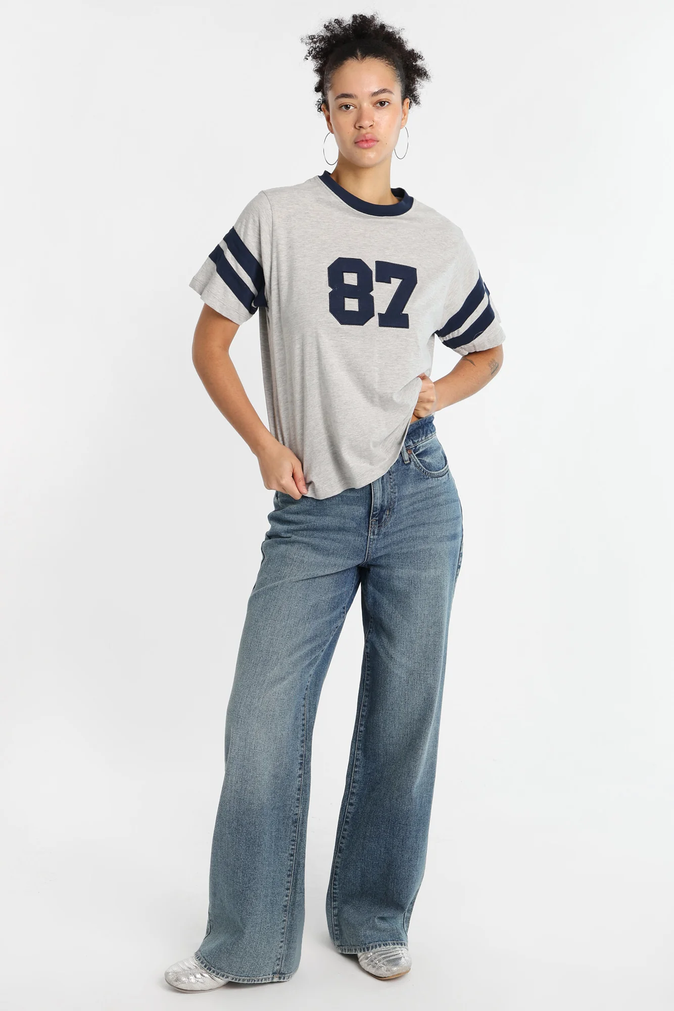 AERO Crew Neck Oversized Tee - Image 17