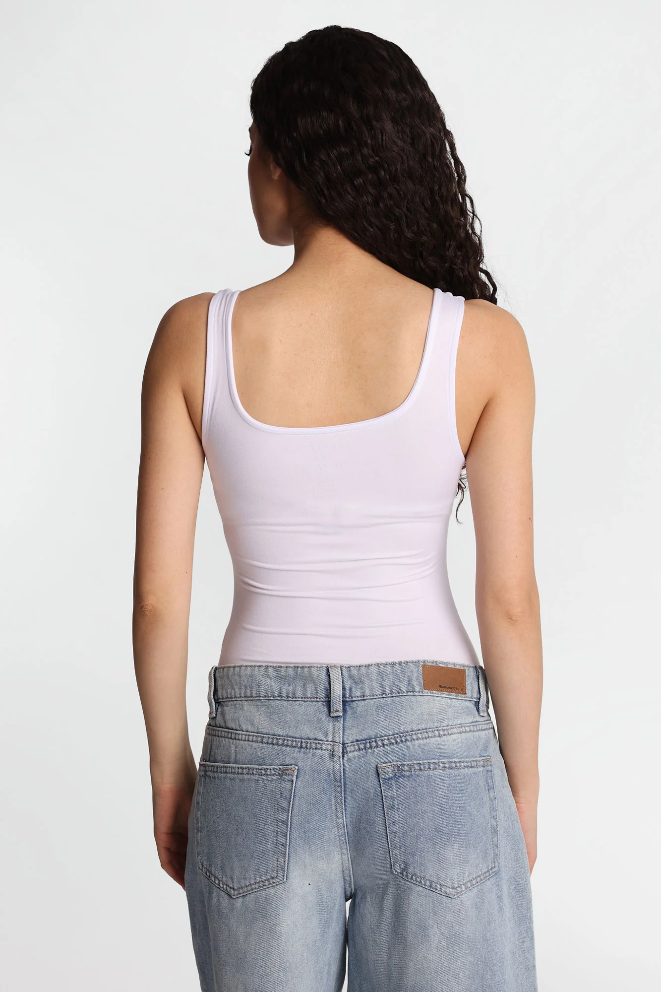 AERO Super Soft Square Neck Tank Bodysuit - Image 10