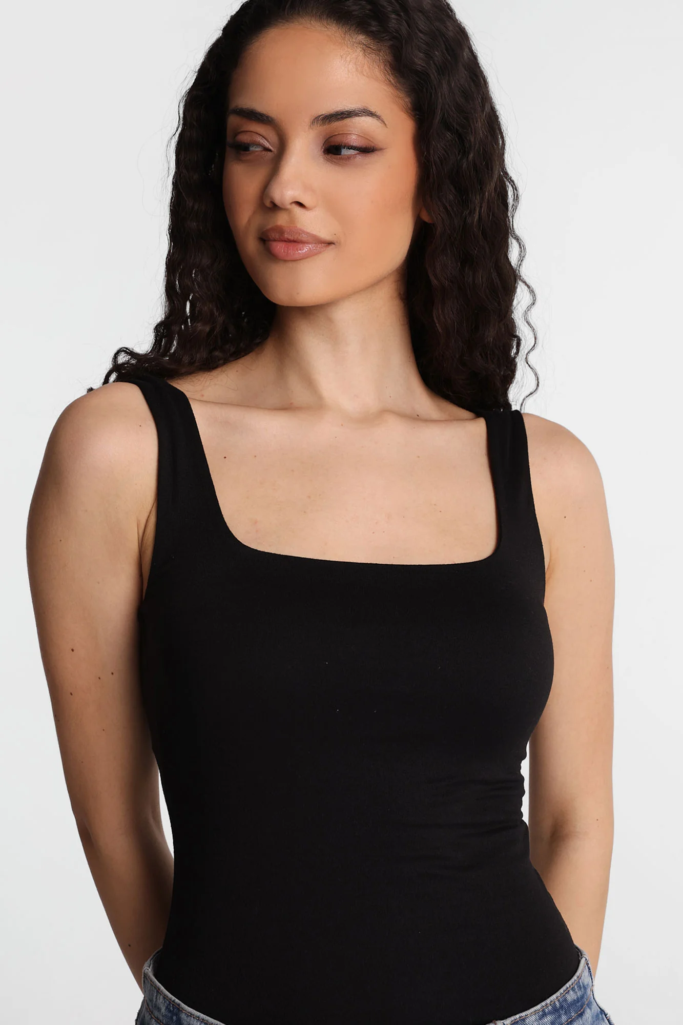 AERO Super Soft Square Neck Tank Bodysuit - Image 3