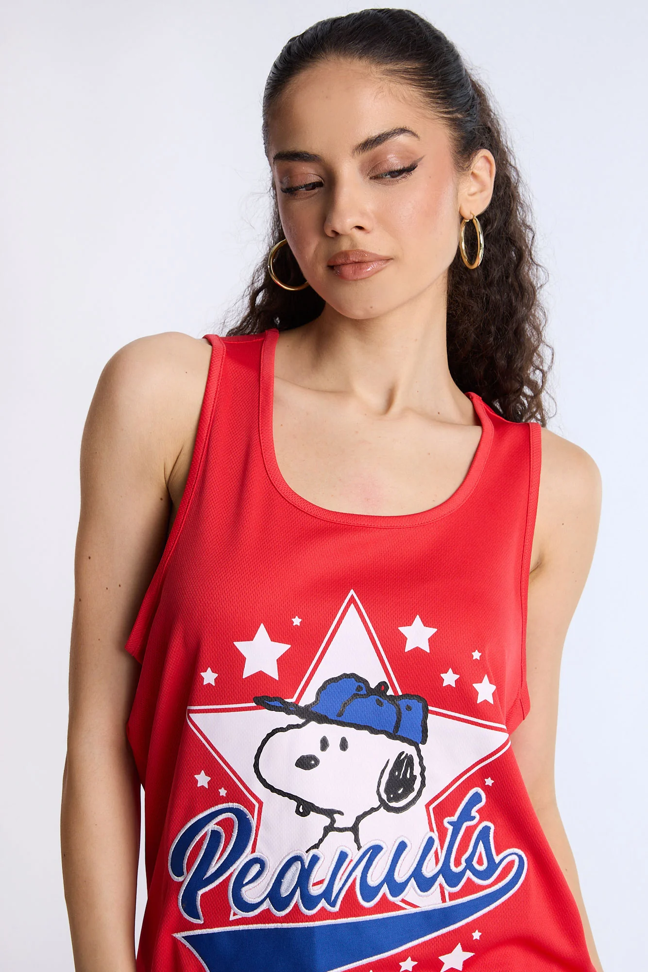 Peanuts Star Mesh Tank Top - Image 3