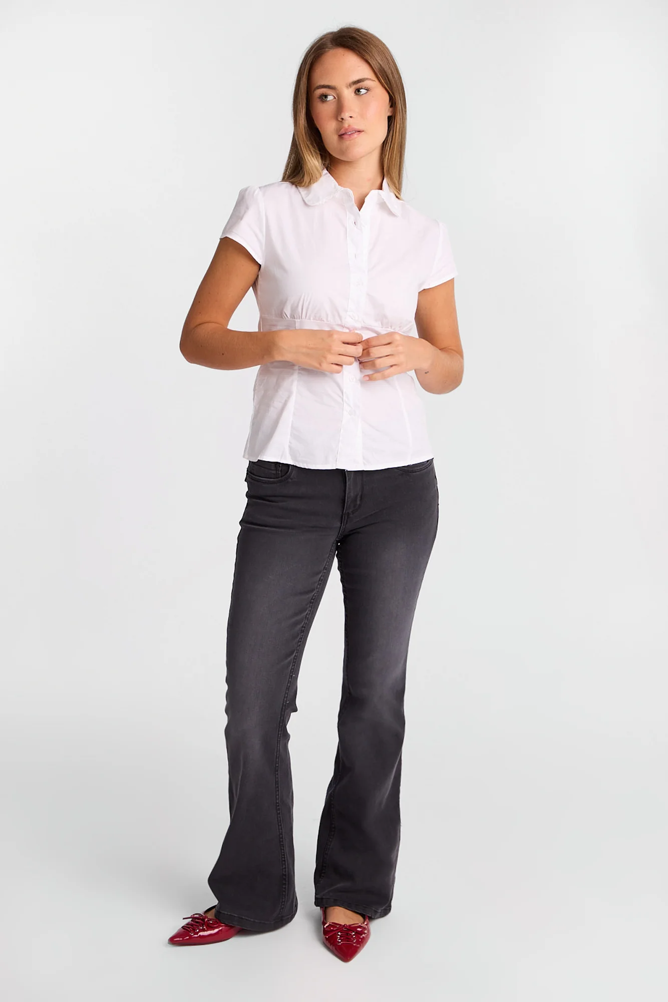 AERO Button-Up Poplin Shirt - Image 6