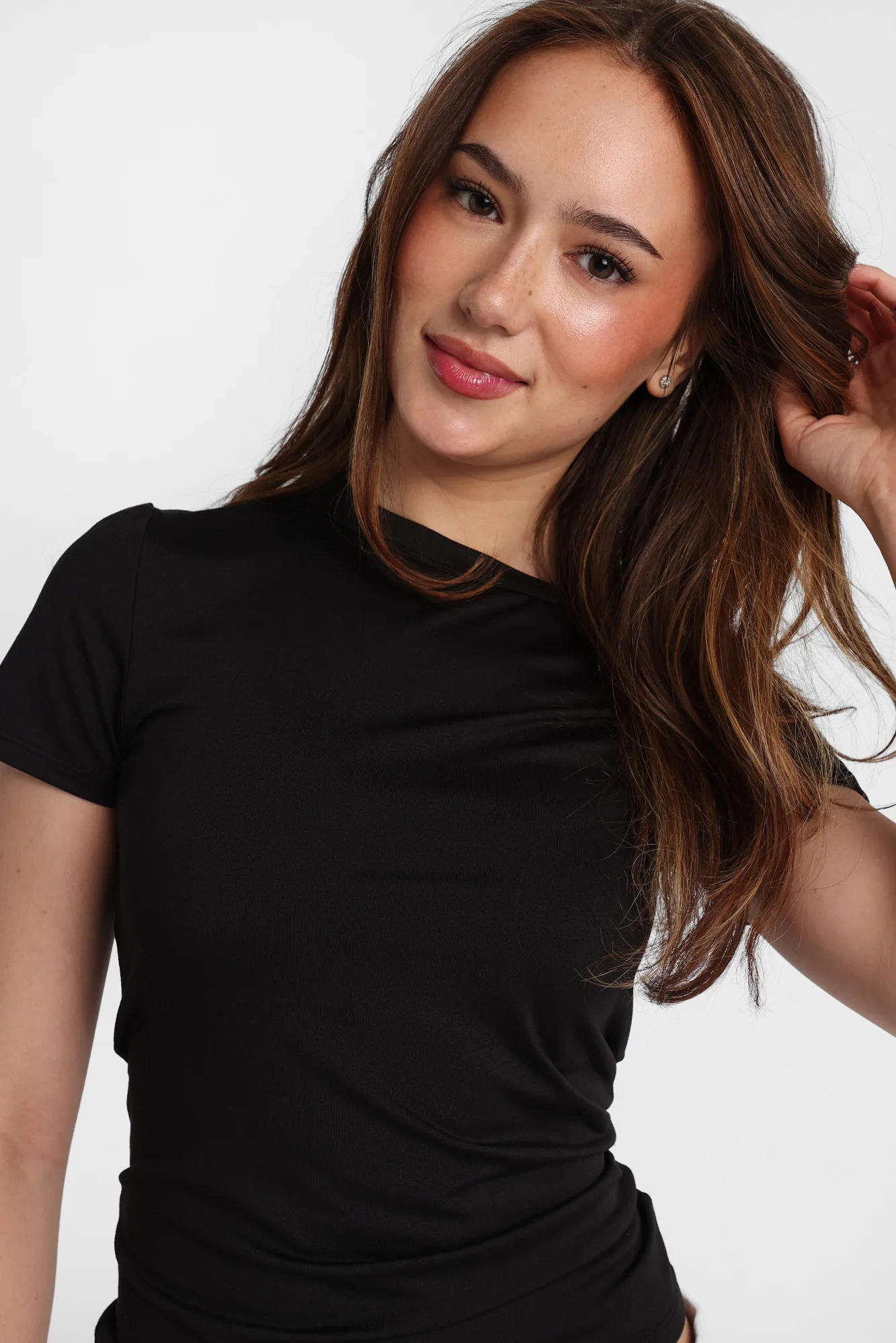 AERO Short Sleeve Crew Neck Longline Tee - Image 2