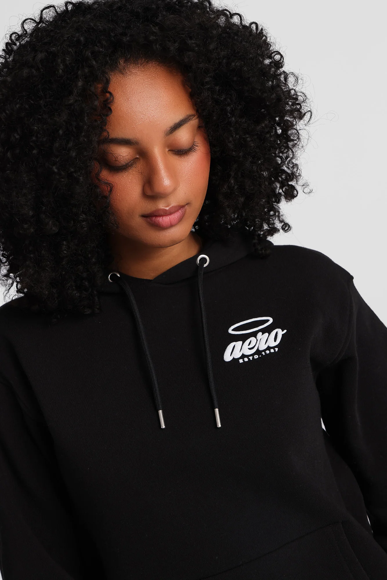 AERO Angel Wings Graphic Boyfriend Hoodie - Image 3