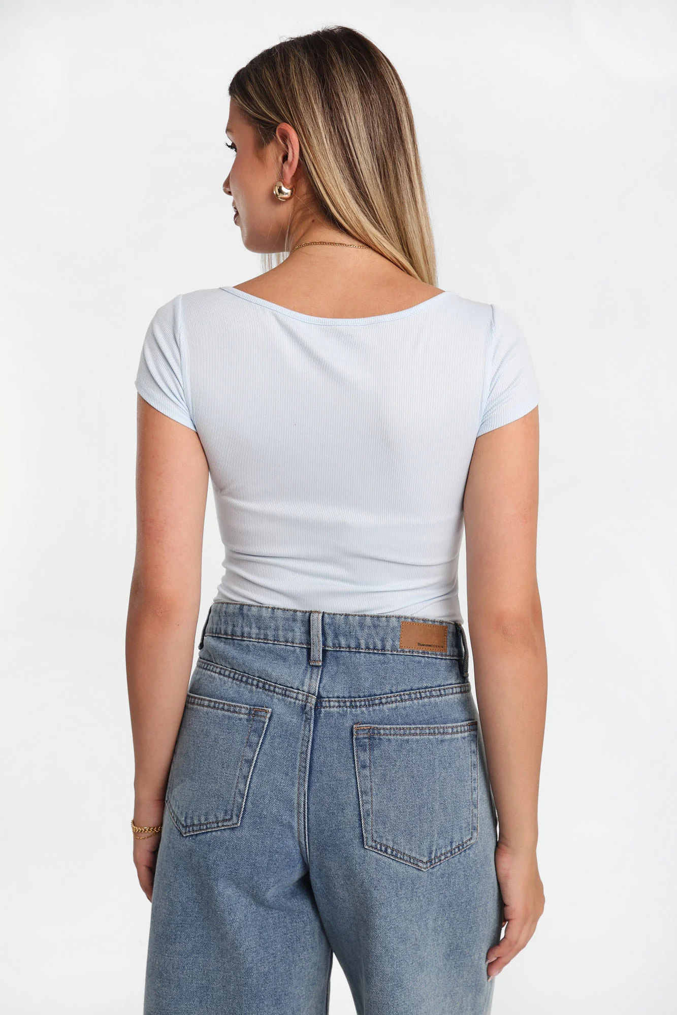 AERO Super Soft Short Sleeve Boat Neck Bodysuit - Image 11