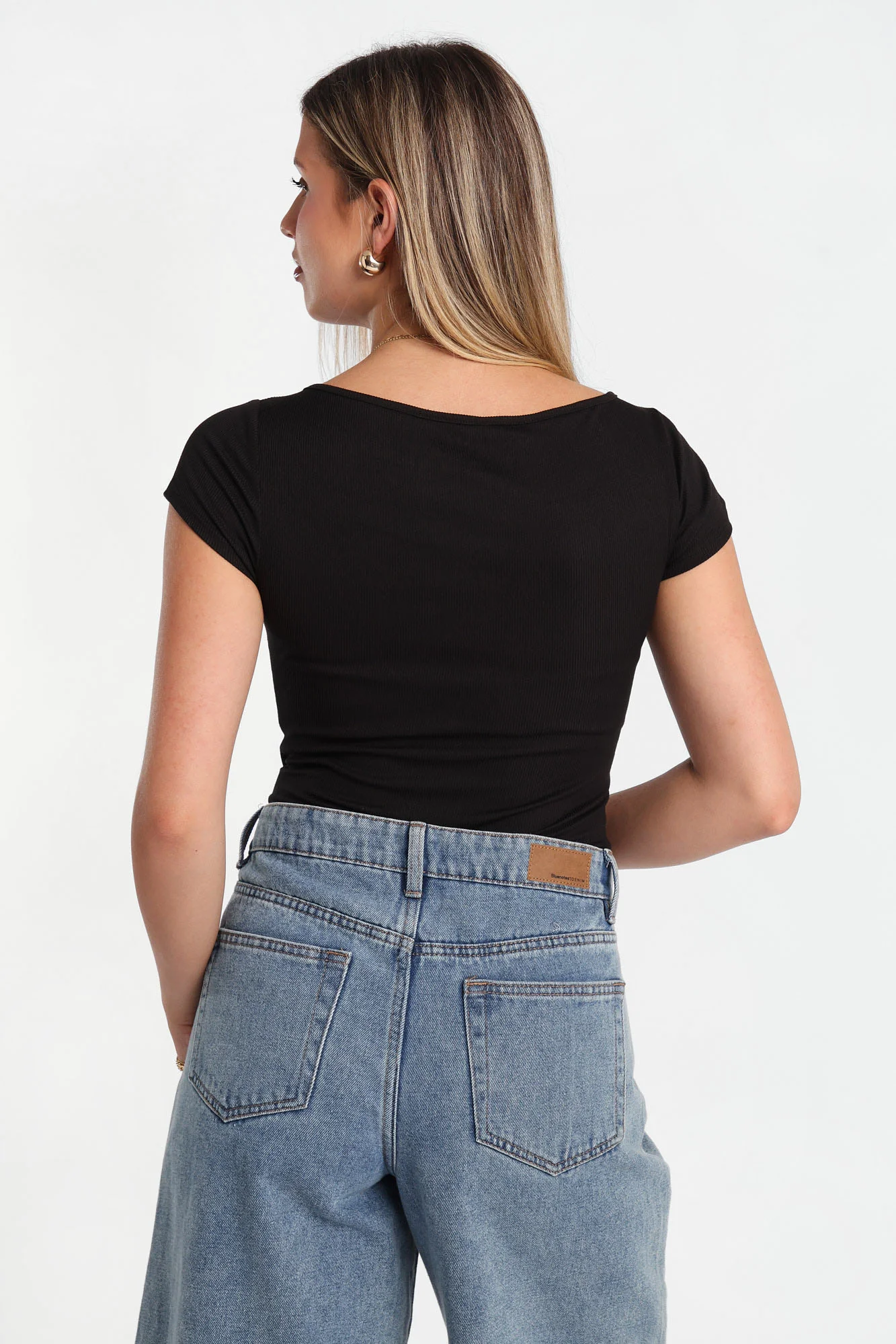 AERO Super Soft Short Sleeve Boat Neck Bodysuit - Image 3
