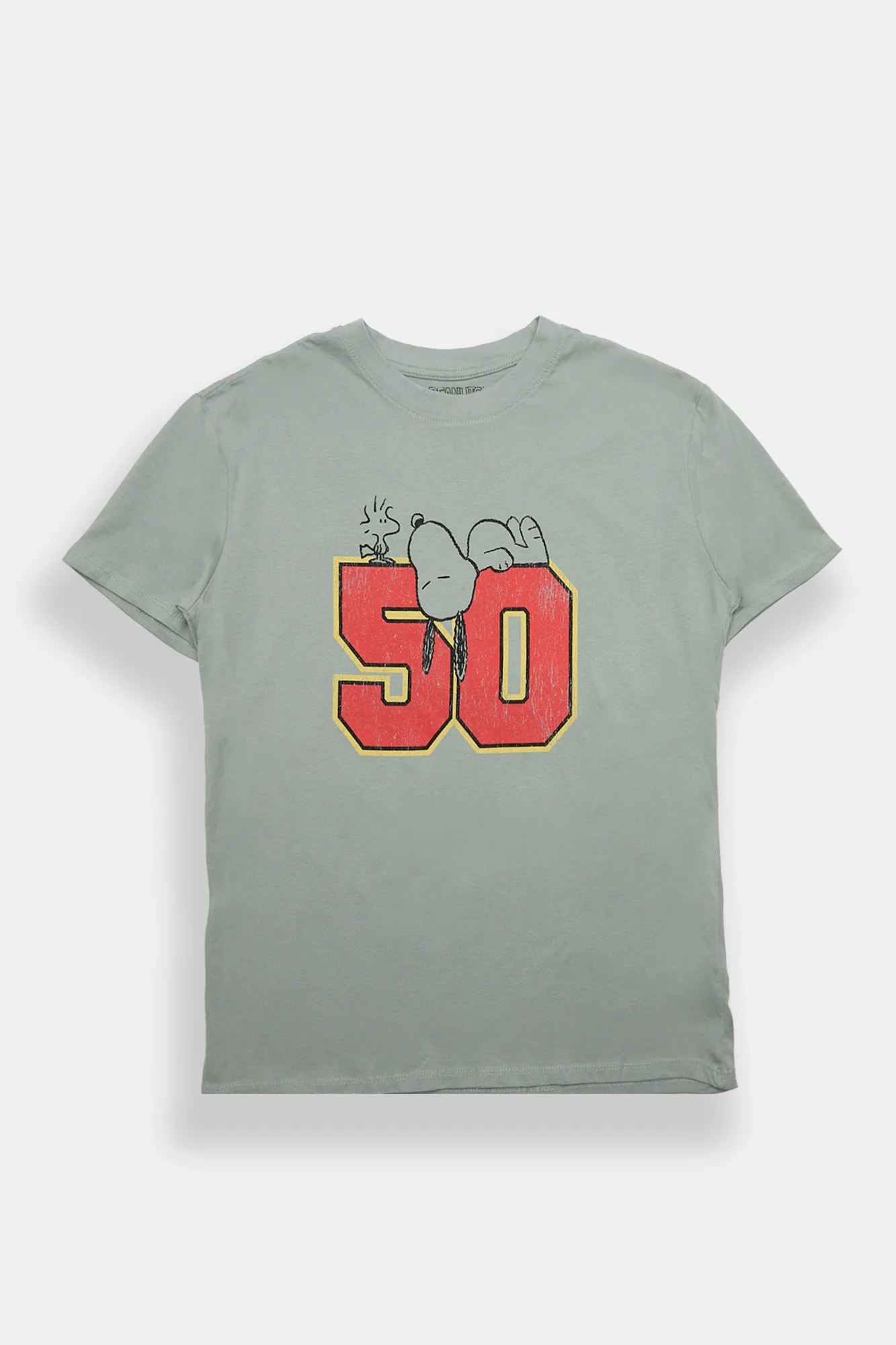 Peanuts Since 1950 Snoopy & Woodstock 96 Graphic Boyfriend Tee - Image 2